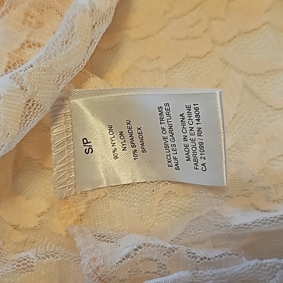 Pink Lace Long Sleeve Shirt, Size Small, NWT - Picture 10 of 10